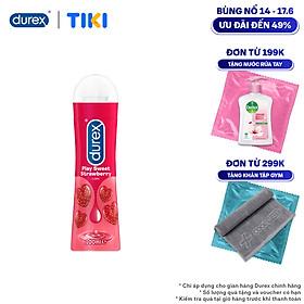 Gel bôi trơn Durex Play Strawberry 100ml