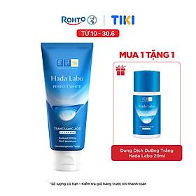 Sữa rửa mặt dưỡng trắng Hada Labo Perfect White Tranexamic Acid Cleanser 80g