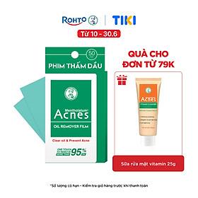 Phim Thấm Dầu Acnes Oil Remover Film 50 Tờ